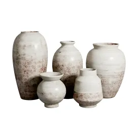 Old vase material marble concrete plaster